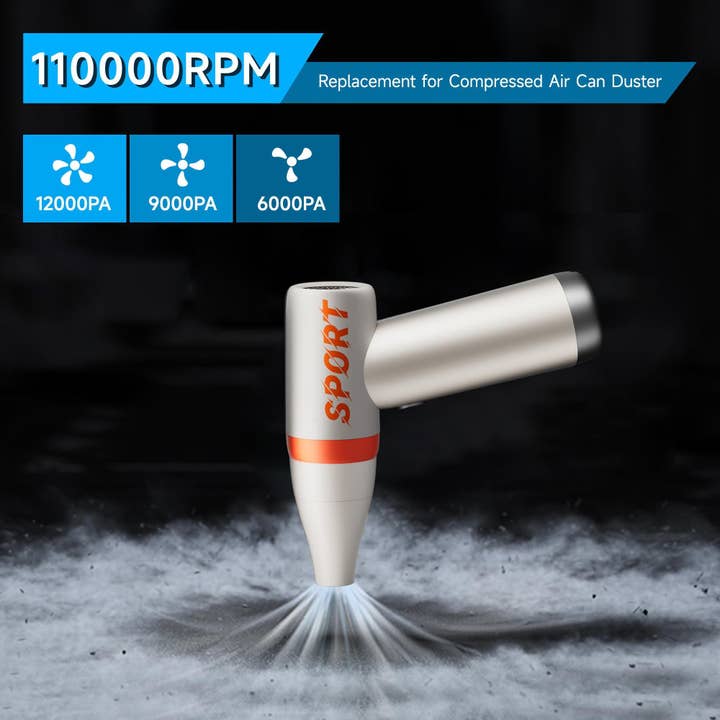 VIGOR - Wholesale Handheld Electric Fan - Electric Air Duster for Camera Lenses,Keyboard,ChipsCleaning7