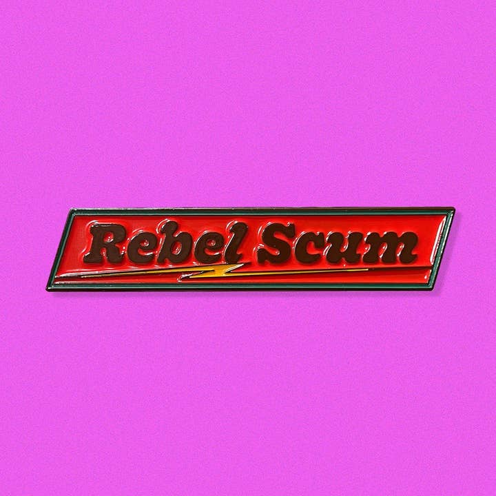Rebel Scum Pin for wholesale by The Space Bureau
