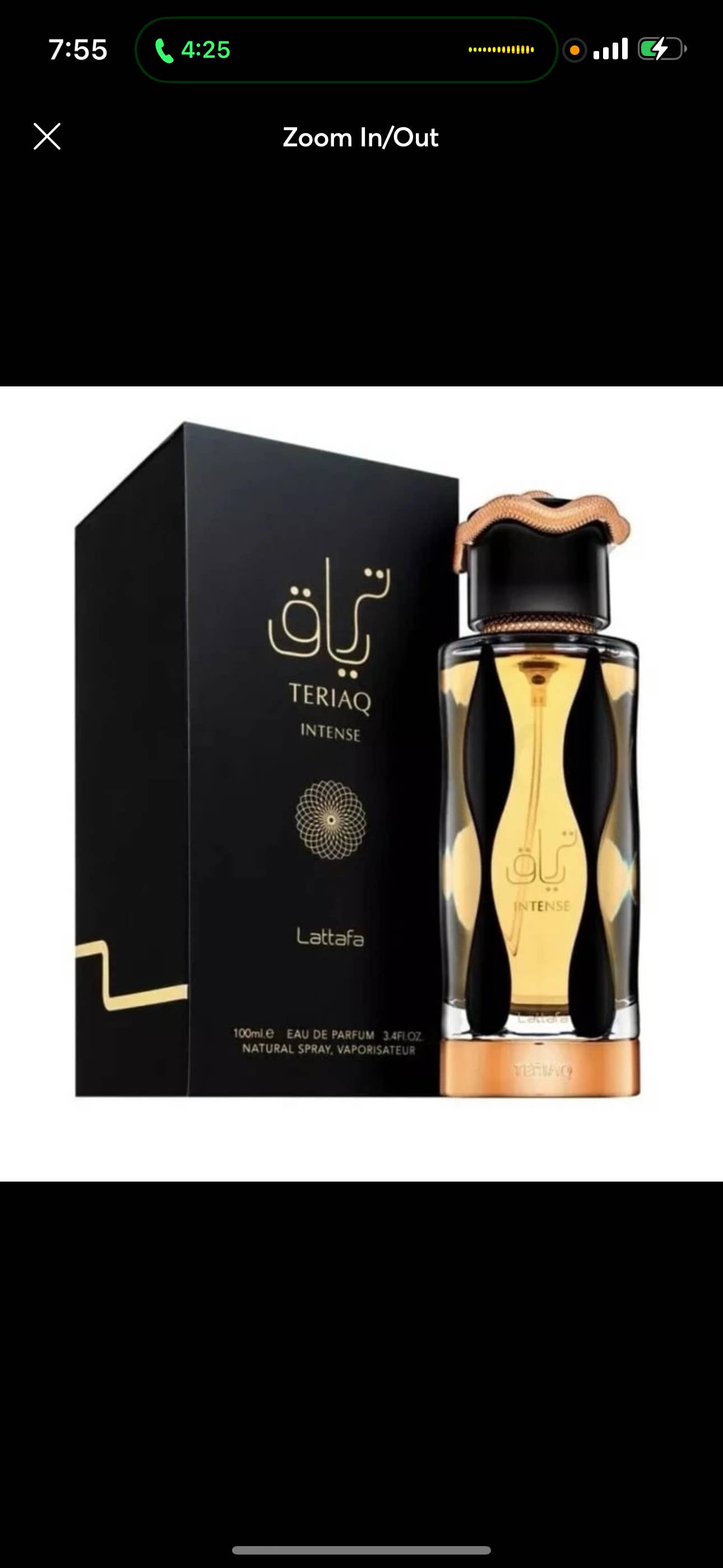 MARBELLA FASHION - Wholesale Perfume/Eau de Toilette - Teriaq Intense by Lattafa 3.4oz Eau de Parfum Unisex