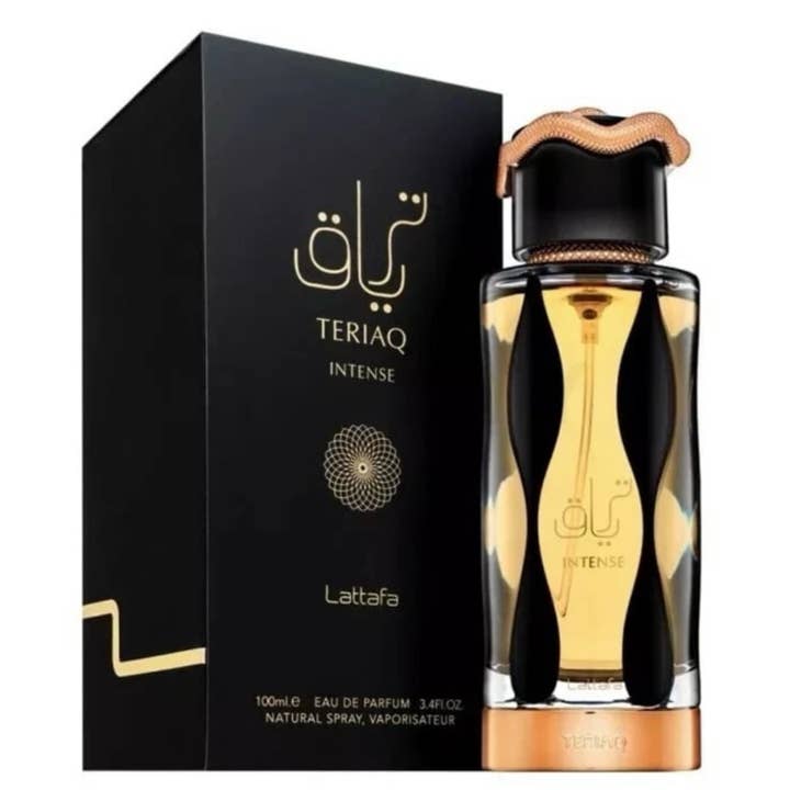 MARBELLA FASHION - Wholesale Perfume/Eau de Toilette - Teriaq Intense by Lattafa 3.4oz Eau de Parfum Unisex0
