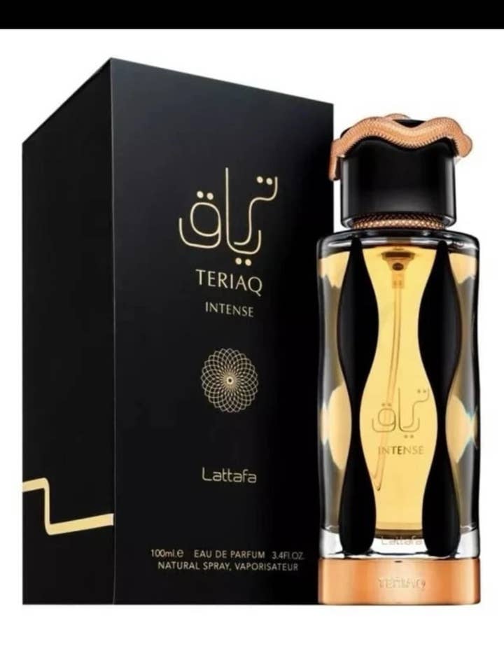 Teriaq Intense by Lattafa 3.4oz Eau de Parfum Unisex for wholesale by MARBELLA FASHION