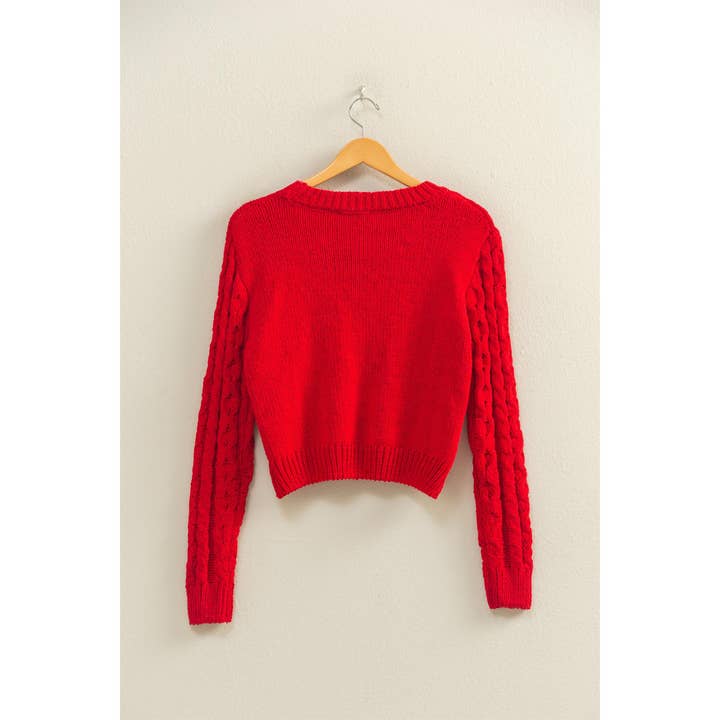 Double Zero - Wholesale Knit Sweater - Women's - Cable Knit Sweater20