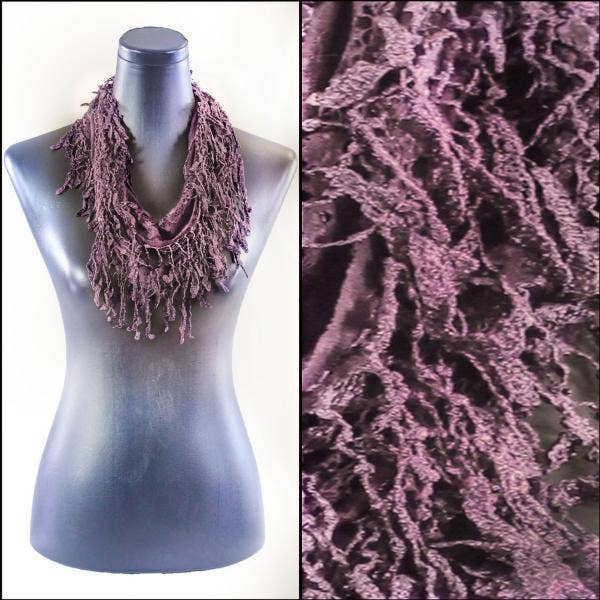 The Magic Scarf Company – Engroshandel Tørklæde - Dame – 7777 - Victorian Lace Infinity tørklæder13