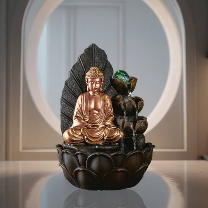 Zen'Arome - Vendita all'ingrosso Decorazioni da tavolo - Fontana del Buddha Hartha