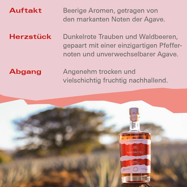 MAYACIEL - Wholesale Tequila/Mezcal - MAYACIEL Tequila Rosa