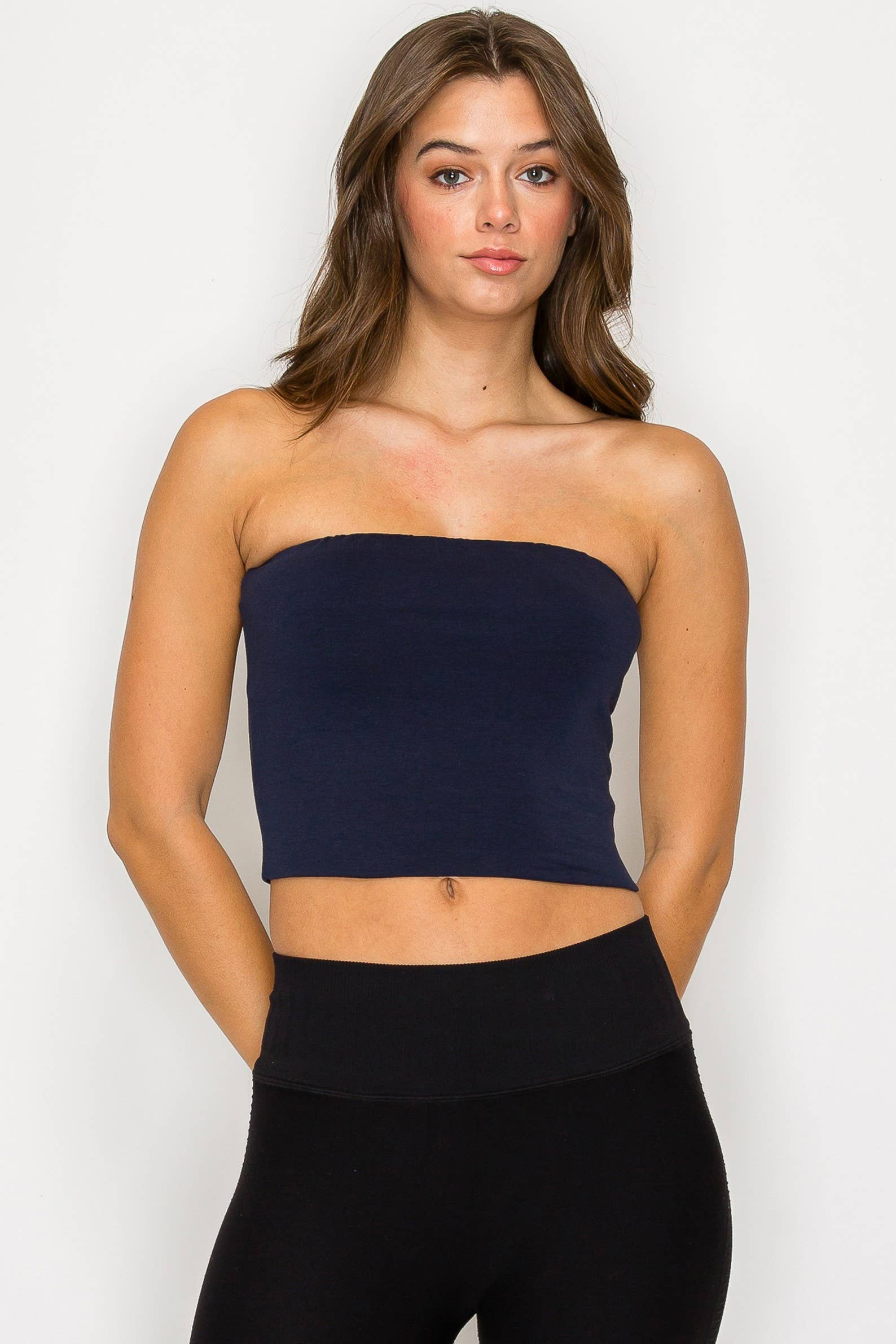 Vanilla Monkey - Wholesale Knit Top - Women's - Double Layered Tube Top5