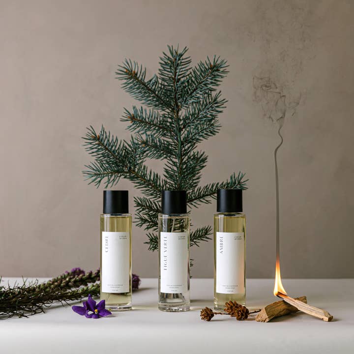 Cedar and Myrrh - Wholesale Room & Linen Spray - Parfum D'Intérieur Cèdre
