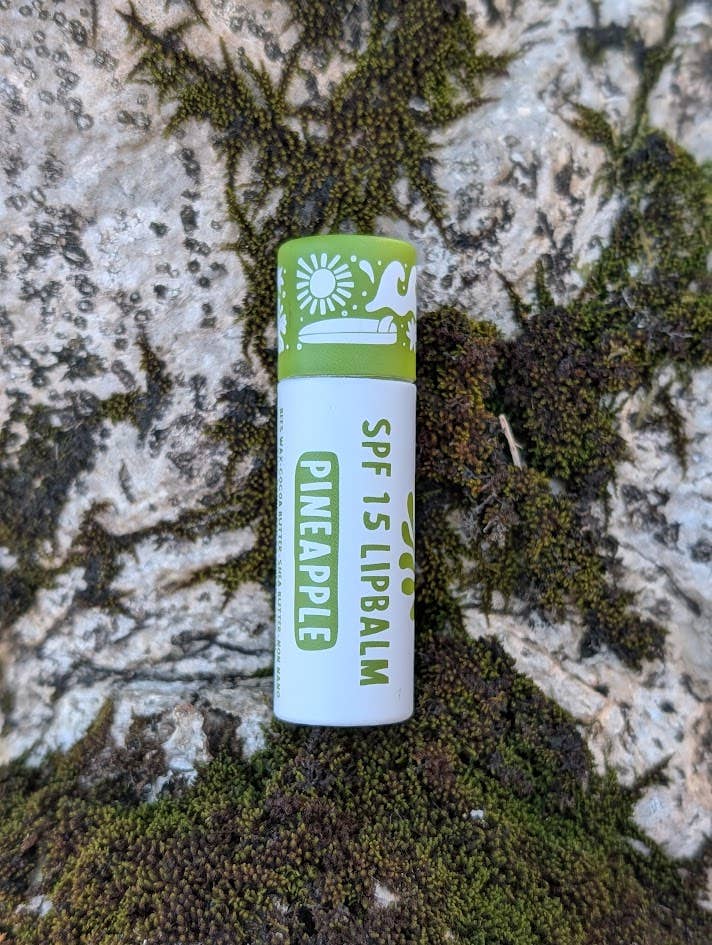 Koloa Farms - Wholesale Lip Balm - Pineapple SPF lip balm - Zero Waste - Bee's Wax Hawaii2