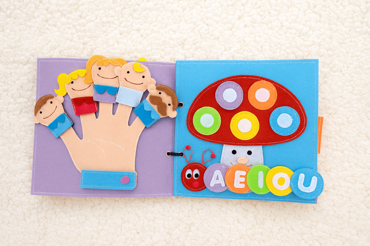 Wondertivity - Wholesale Preschool Book (3-5) - Busy Bear - My First Busy Book6