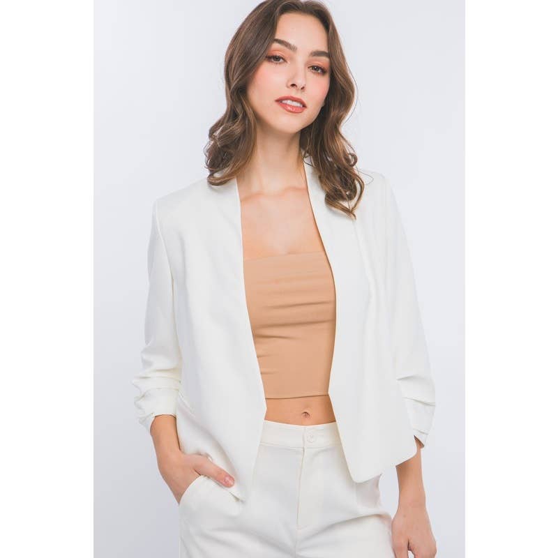 IVE – wholesale Jacka - Dam – Vertigo långärmad öppen kavajjacka5