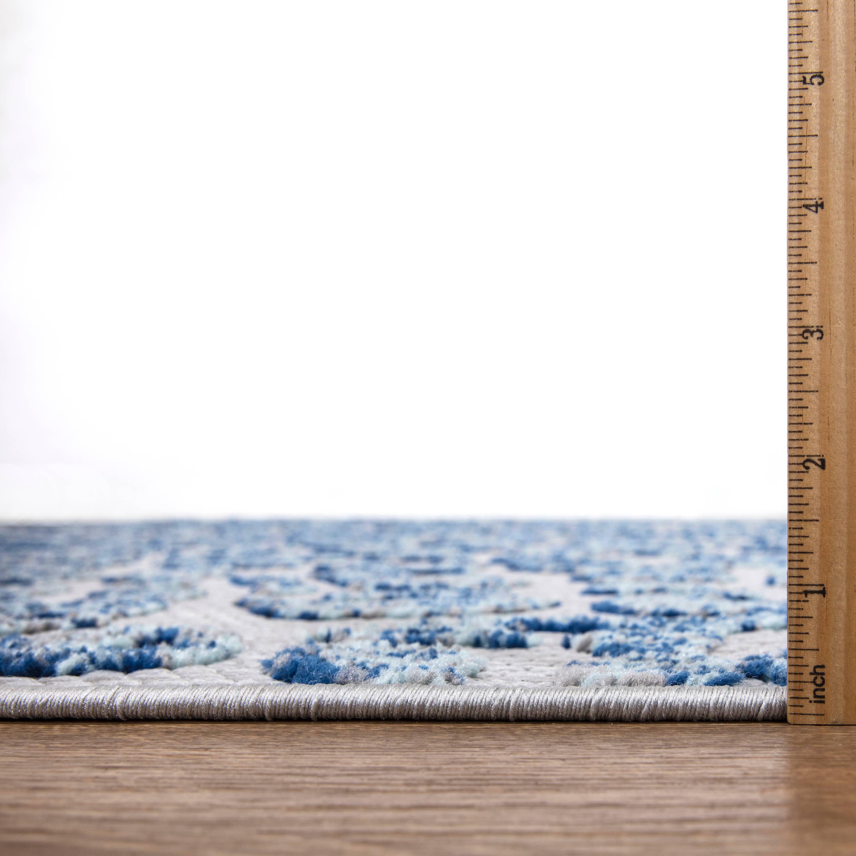 Abani Rugs - Vente Tapis - Tapis d'extérieur Abani Rugs HAM230A motif animal léopard bleu6