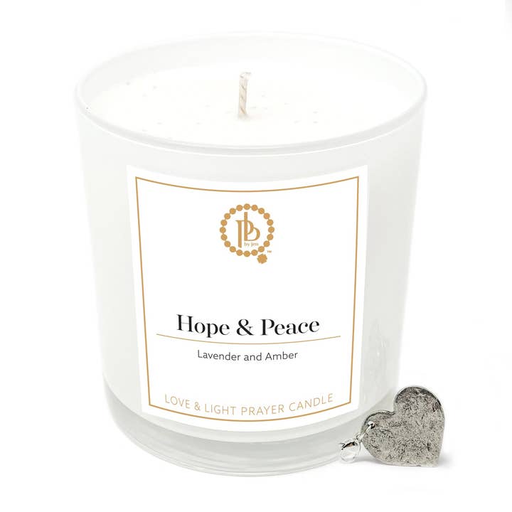 Love & Light Hope and Peace Prayer Candle and other Purchase Wholesale jenever. Free Returns & Net 60 Terms on Faire trending on Faire.