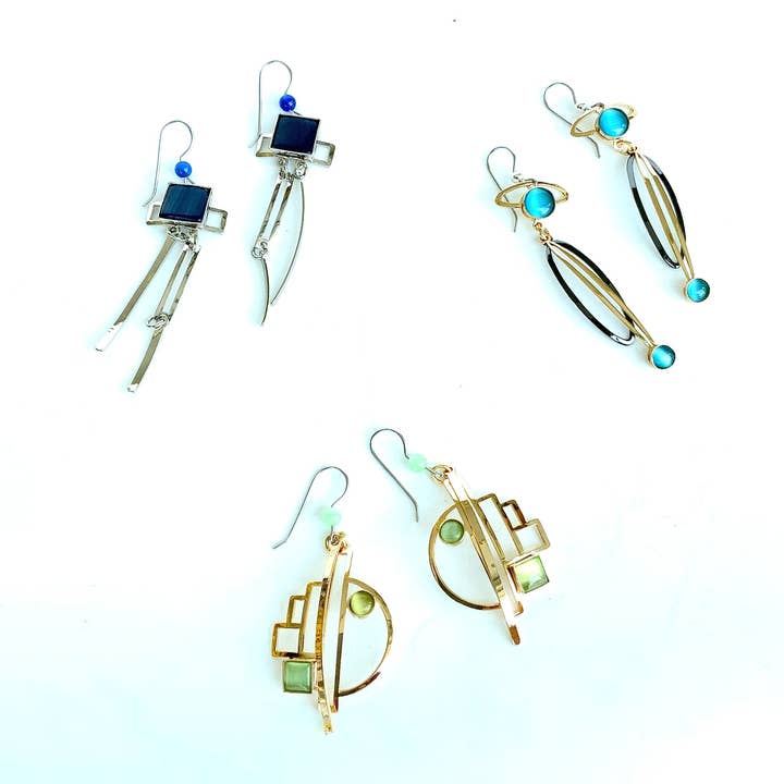 Christophe Poly / Crono Design - Wholesale Dangle Earrings - EARRINGS (Y) - Wire Hook Earrings
16