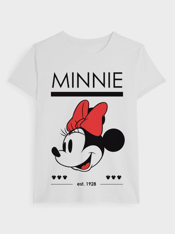 Minnie Mouse 1928 T-Shirt For Adults for wholesale by POPBUSTERS