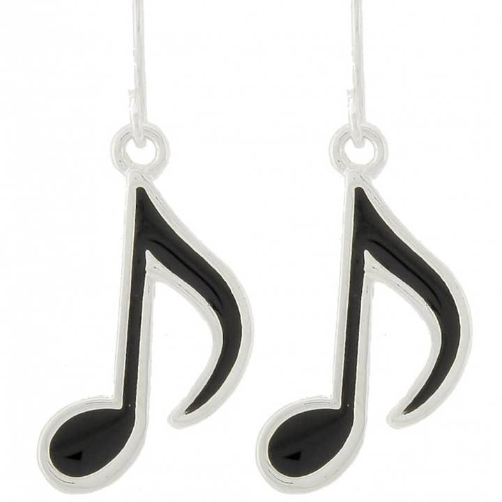FR5448 3-1 Musiknoter Metallörhängen för wholesale av 0011 PREMIERE