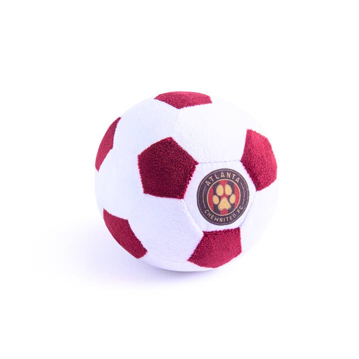 Floofball - Wholesale Pet Plush Toy - Dog - Atlanta Chewnited Plush Soccer Ball Dog Toy