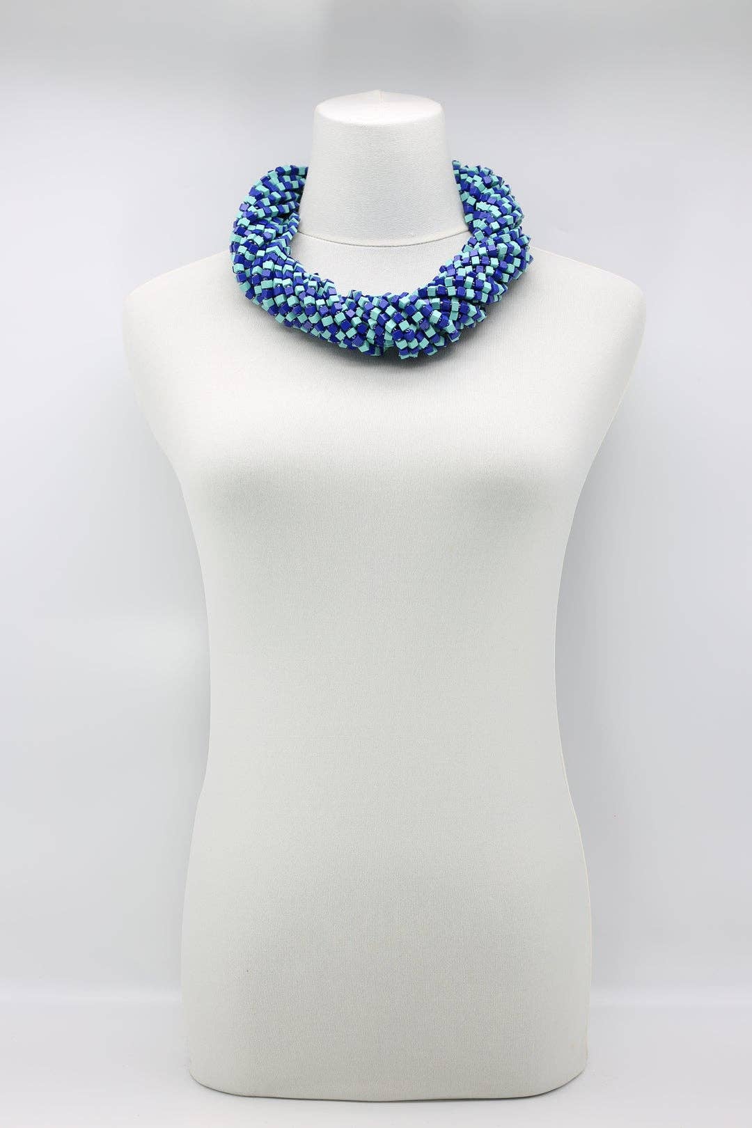 Jianhui London – Engroshandel Perlehalskæde – Den næste Pashmina halskæde Træperler - Mosaic Art58