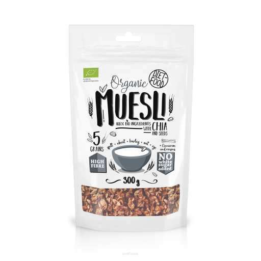 Diet Food - Wholesale Granola - Bio Muesli with Chia 300 g0