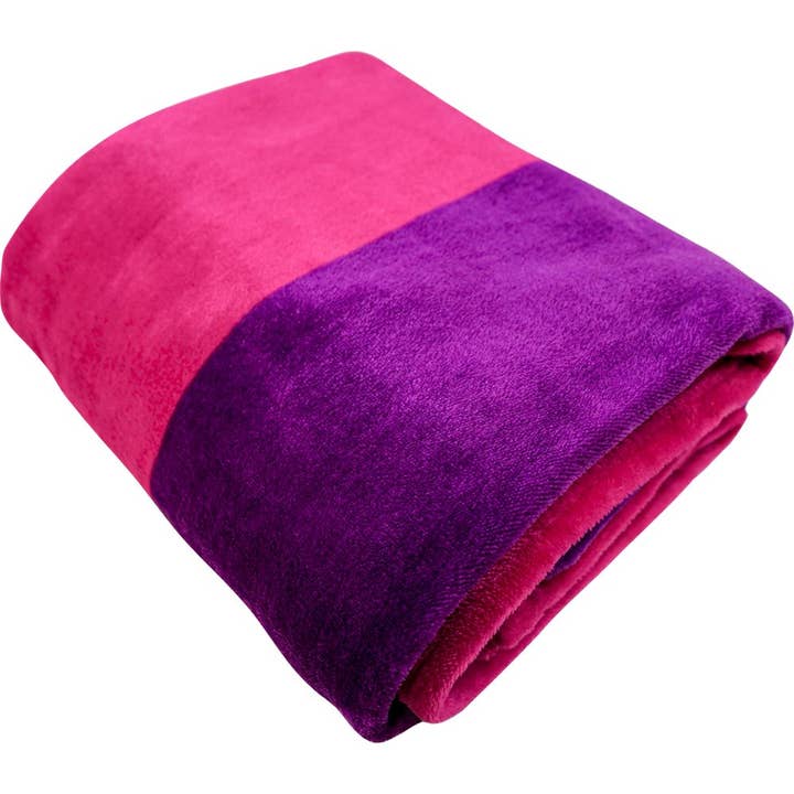 Flags Importer - Wholesale Throw Blanket - Bisexual Soft Plush 50x60in Blanket2