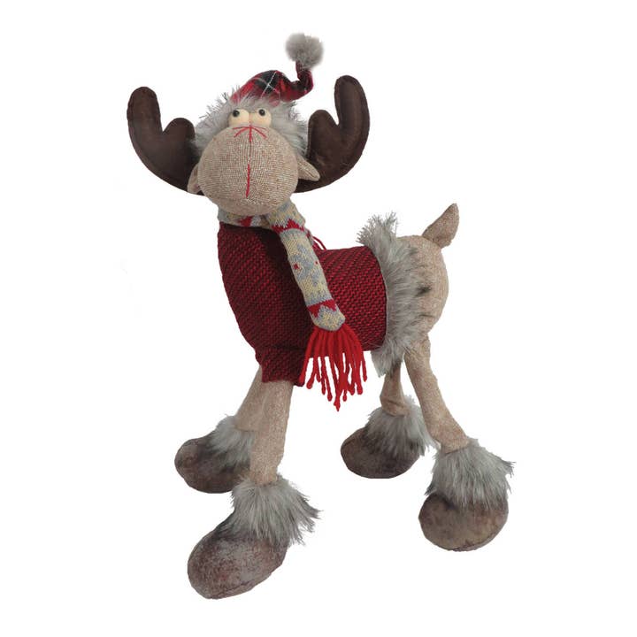 Santa’s Workshop Inc. - Wholesale Christmas Decoration - 16" 4 Legged Country Moose