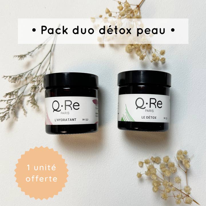 DUO Skin Detox Pack (vitamines en supplementen) voor wholesale door Q.Re Paris