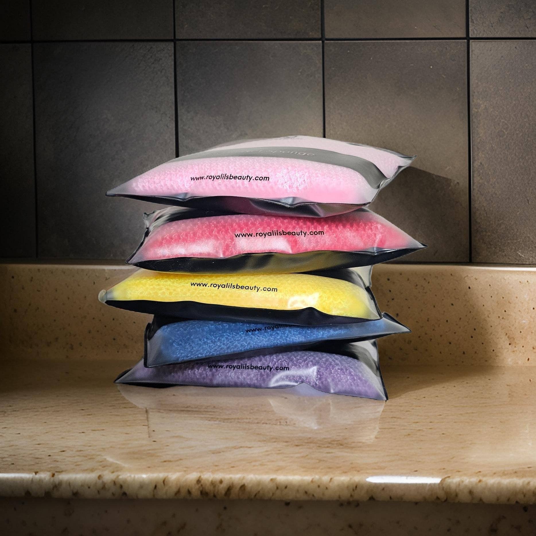 Royalilsbeauty - Wholesale Bath Pouf/Sponge - Net Sponge/Exfoliating Sponge7