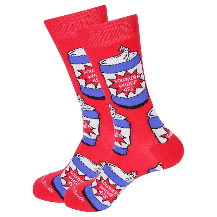 Blik Whoop Ass Sokken voor wholesale door Barrel Down South
