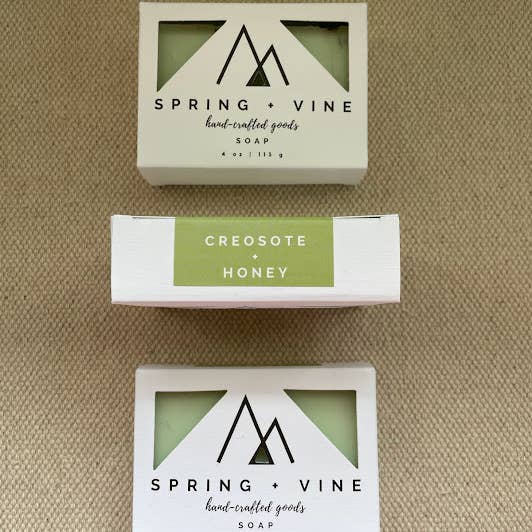 Spring + Vine - Wholesale Bar Soap - Creosote + Honey 〰️ Natural Handmade Soap Bar3