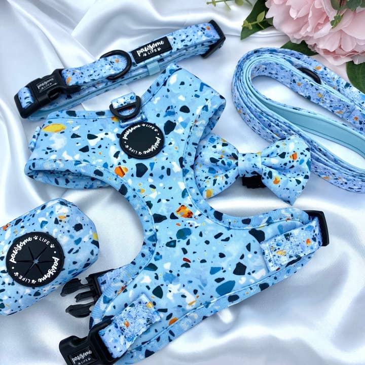 Pawsome Life - Wholesale Pet Harness - Dog - Dog Harness Terrazzo Adjustable Puppy Harness Small Dog No Pull2