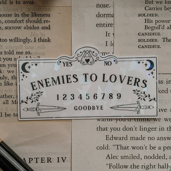 Slow Burn Vinyl Sticker for wholesale by Savannah Scribbles Shop