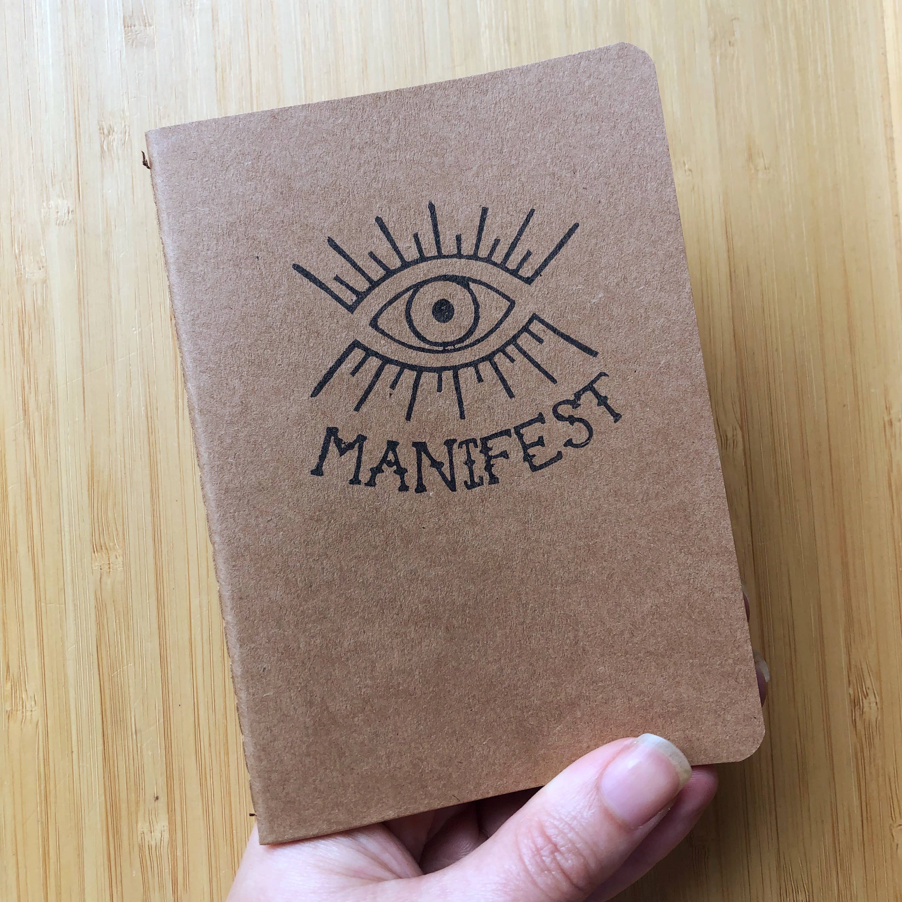 Victoria Ann Meyers - Wholesale Journal/Diary - Hand-Stamped Kraft Pocket Journal (small: 3.75x5.5)2