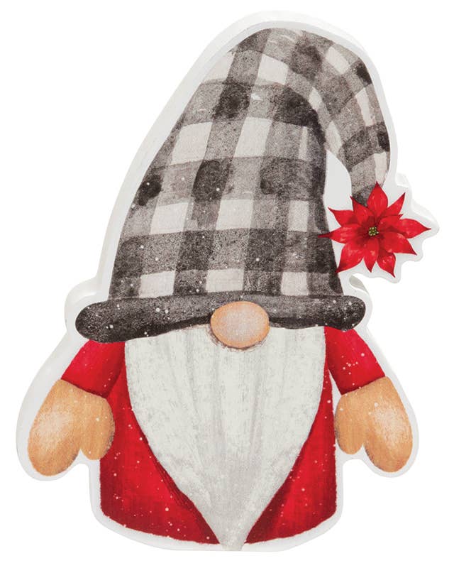 The Hearthside Collection – wholesale Christmas decoration – Winter Gnome Chunky Sitter, 3 Assorted4