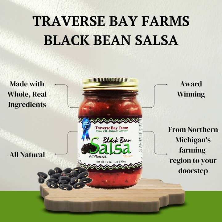 Traverse Bay Farms / Fruit Advantage - Wholesale Salsa - Black Bean Salsa - Medium2