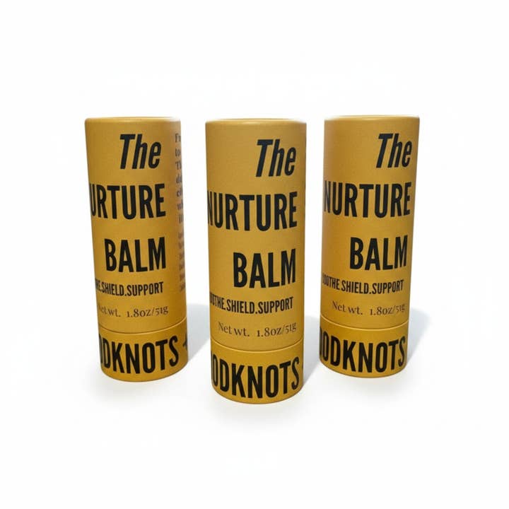 Nurture Balm – Sensitive Skin Balm in Paper Tube for wholesale by Woodknots + Whimsy