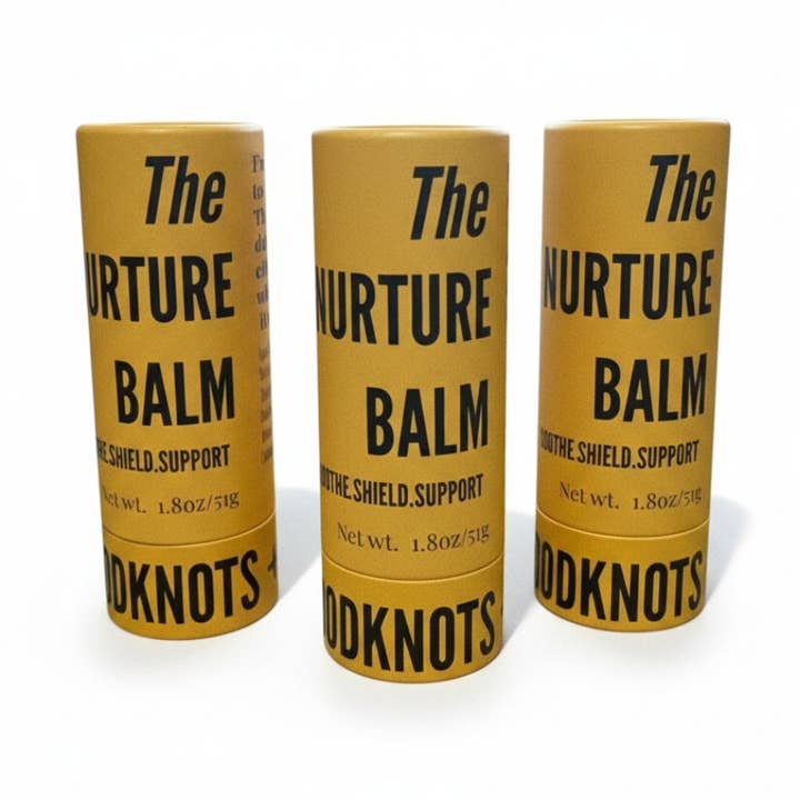 Woodknots + Whimsy - Wholesale Lip Balm - Nurture Balm – Sensitive Skin Balm in Paper Tube0