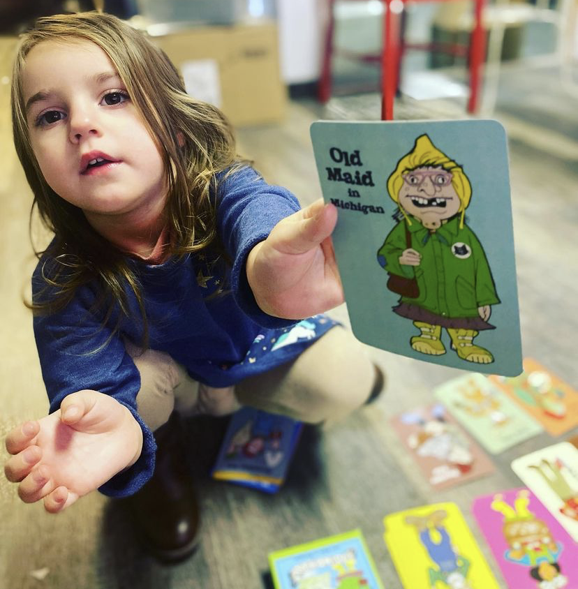 Michigan Mittens - Wholesale Playing Cards - Old Maid in Michigan Jumbo Playing Cards7