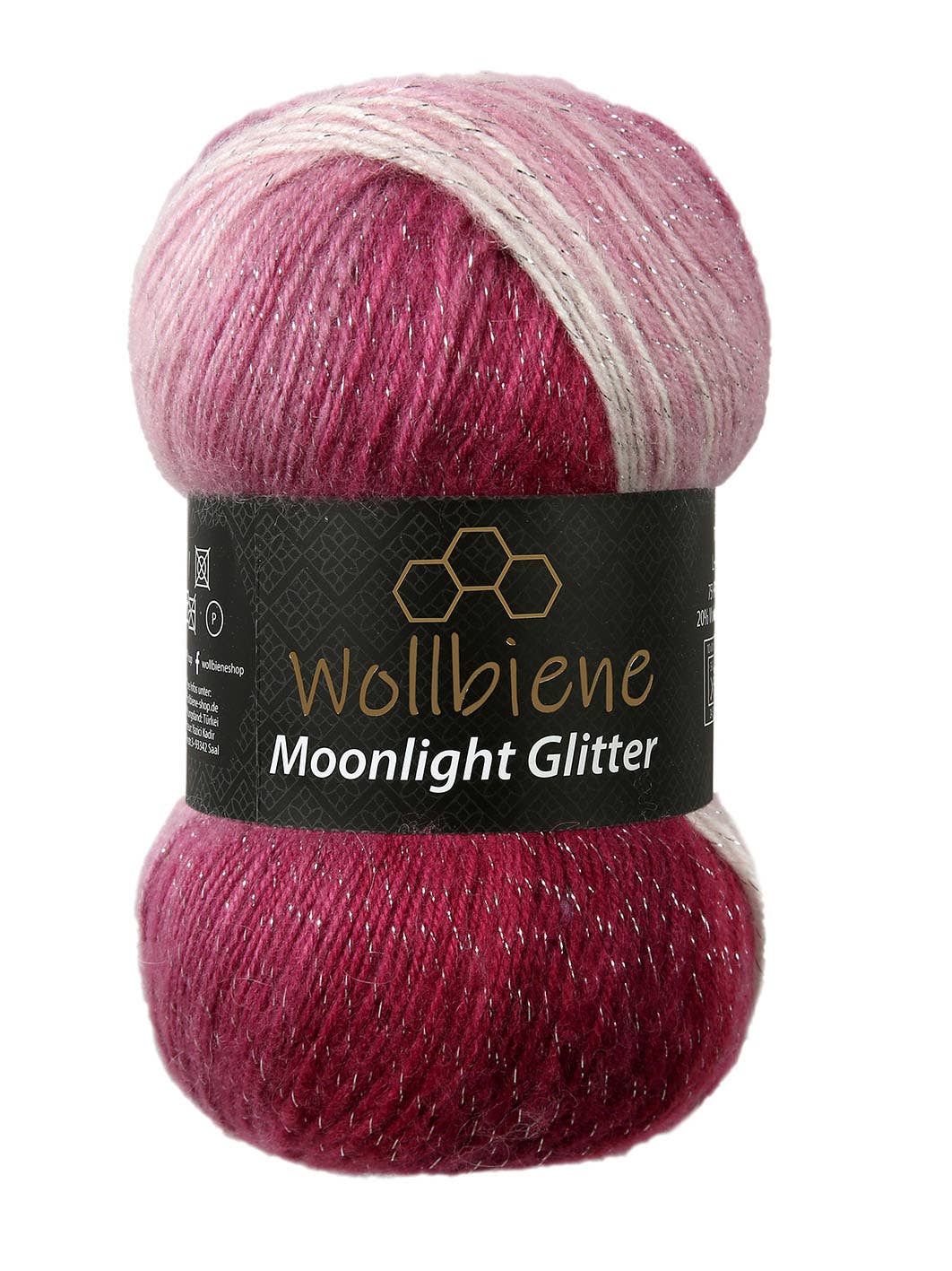 Wollbiene - Wholesale Yarn - woolen bee moonlight glitter batik crochet knitting wool9