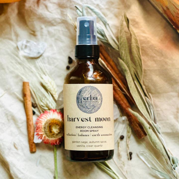 Harvest Moon Energy Cleansing Room Spray for wholesale by erba