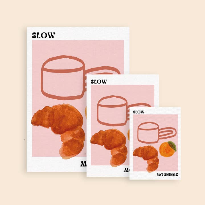 Hand and Palm - Vente Affiche d'art - Tirage artistique Slow Mornings