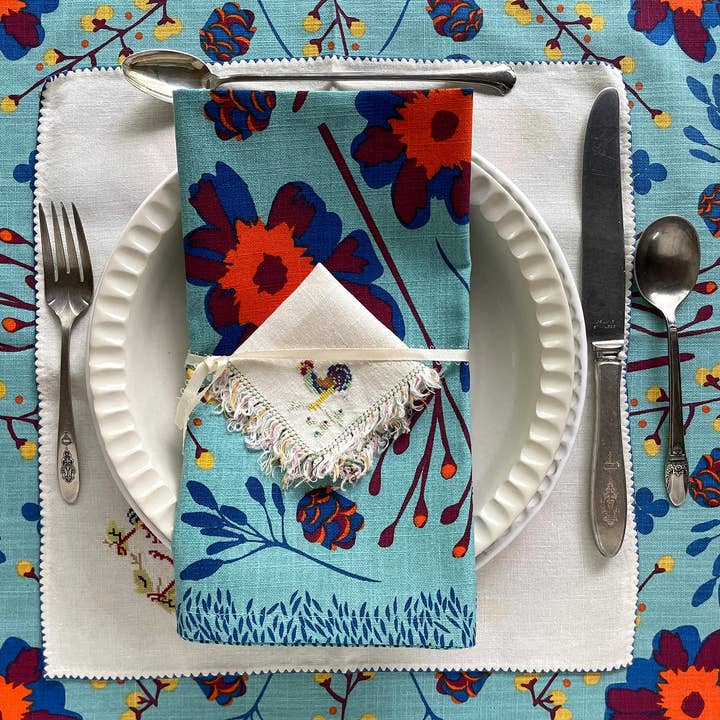 Elizabeth Grubaugh - Wholesale Dinner & Cloth Napkin - Cosmo Napkin Set of 41