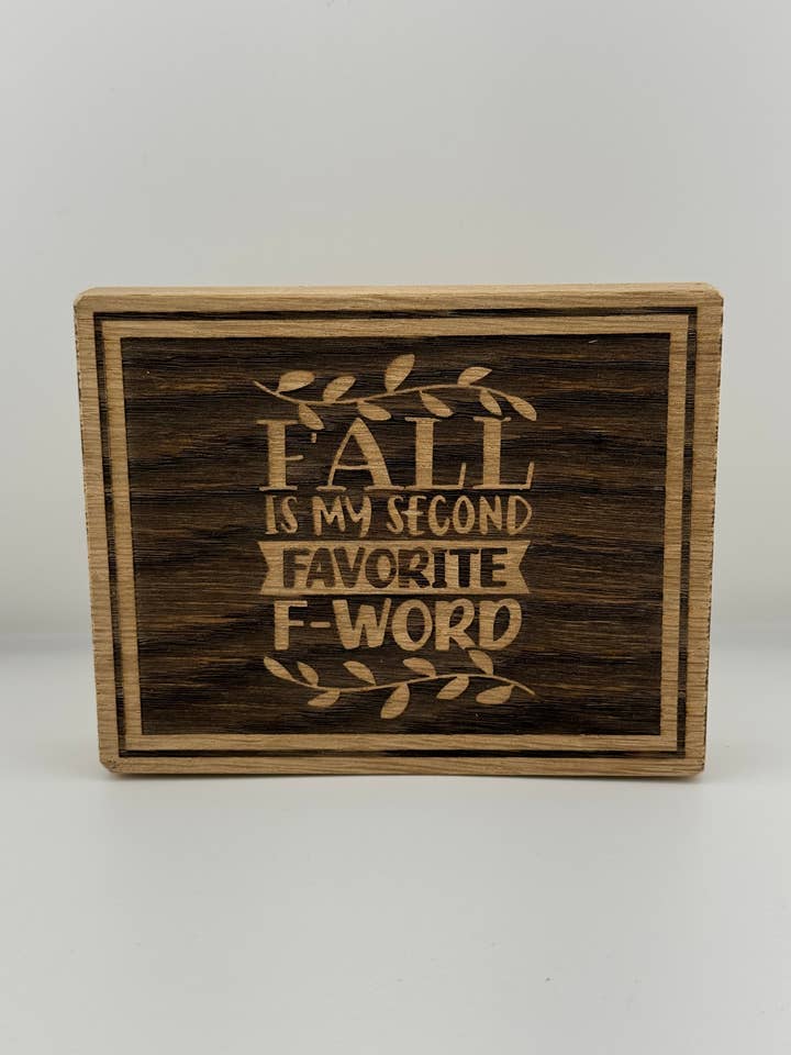 Mini-enseigne AB - Automne pour la vente par AB Handcrafted