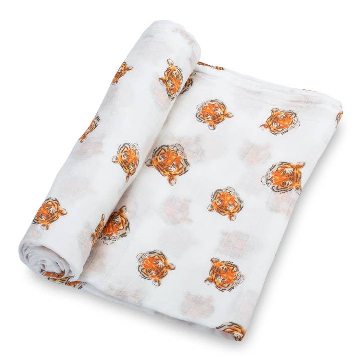 You're Roar-some Baby Muslin Swaddle Blanket for wholesale by LollyBanks