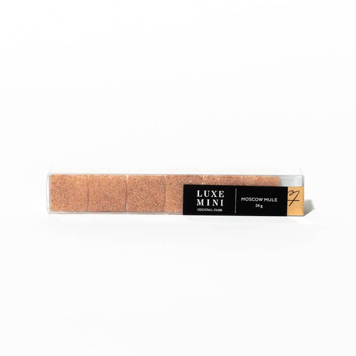 TEASPRESSA | LUXE Mixer Cube - Wholesale Cocktail Mix/Syrup - MOSCOW MULE | LUXE Mixology Cube MINI
