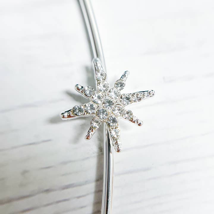 Happy Dream Gifts - Wholesale Feestmuts/hoed/kroon - Goddess Halo Crown, hoofdband met zilveren ster, kroon voor vogelliefhebbers3