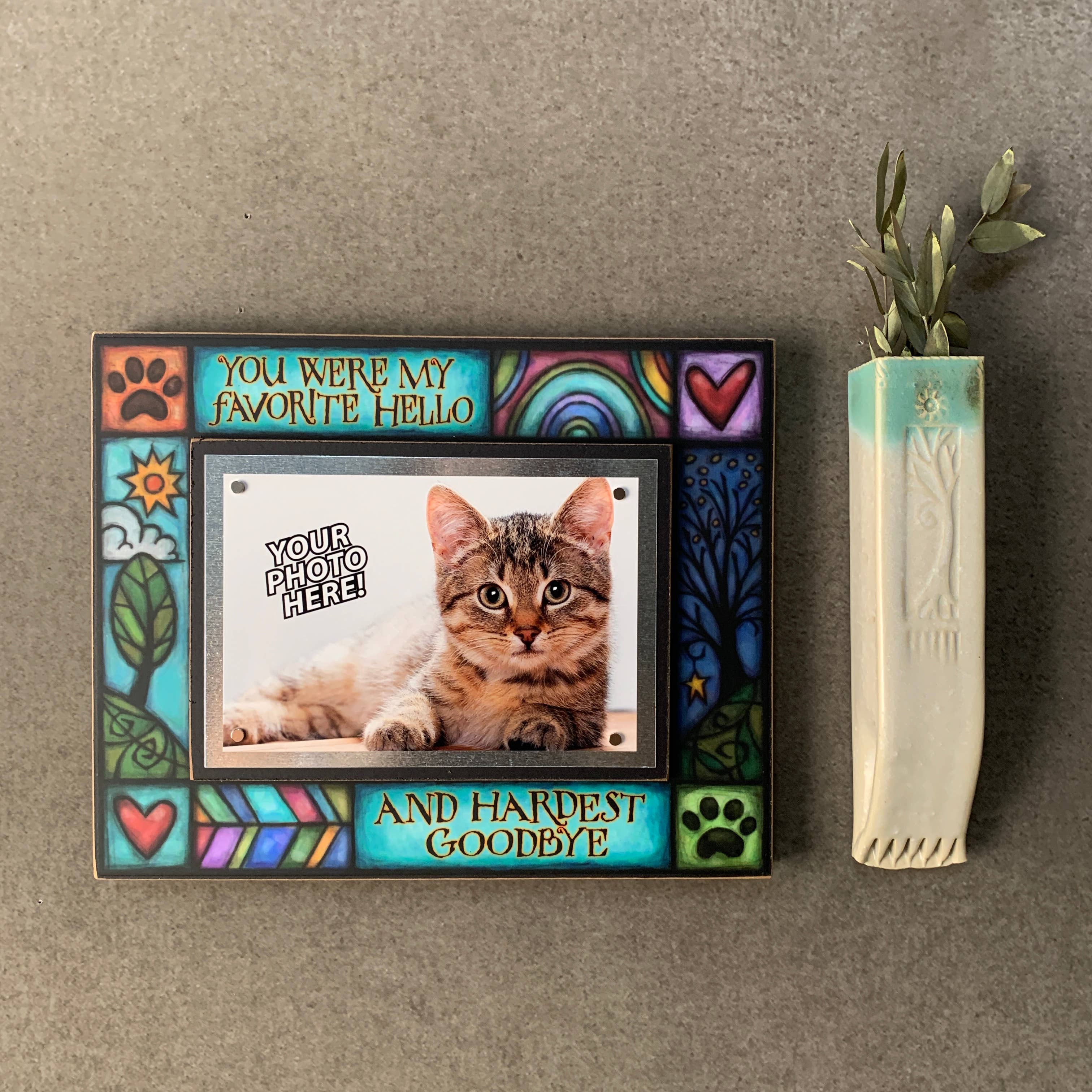 Macone Clay / Spooner Creek - Wholesale Picture Frame - WAF27 - Favorite Hello Picture Frame2