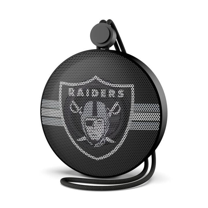 Ouvre-bouteille sans fil avec haut-parleur NFL Las Vegas Raiders pour la vente par Prime Brands Group