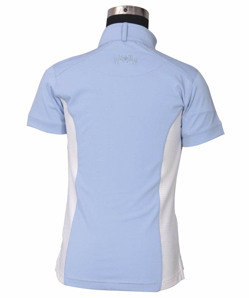 JPC Equestrian – wholesale T-shirt – Kids – Equine Couture Children's Cara Short Sleeve Show Shirt5