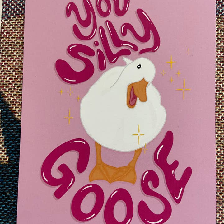 Simply Artsy - Wholesale Art Print - You Silly Goose - art print 8 x 100