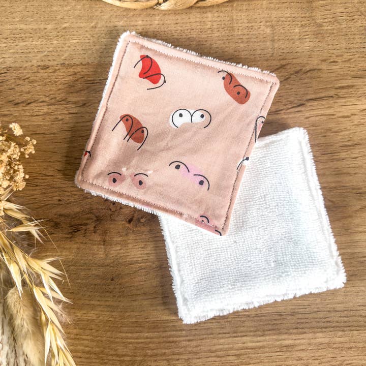 Washable Makeup Remover Pads for wholesale by Bienfaits pour Maman
