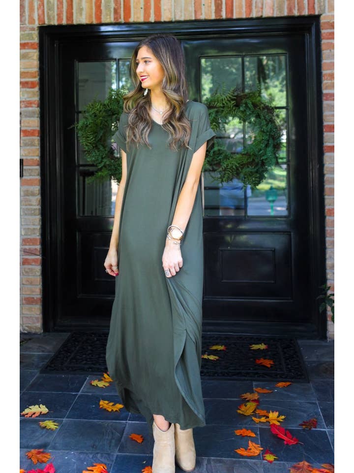 Jess Lea - Wholesale Dress - Women's - Libby T-Shirt Maxi Dress